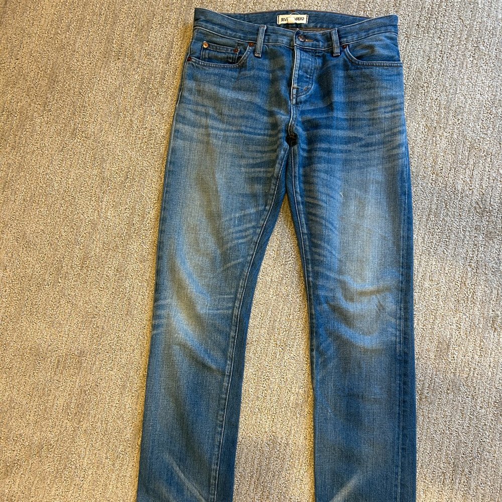 Rivet & Thread Premium Jean Straight Leg Jeans Size *25* in Very Good Condition